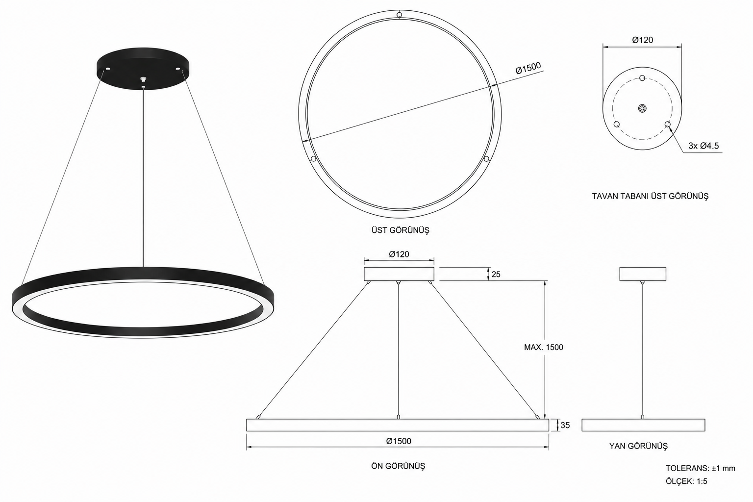 GİRE-T65 Linear Lighting - Görsel 2