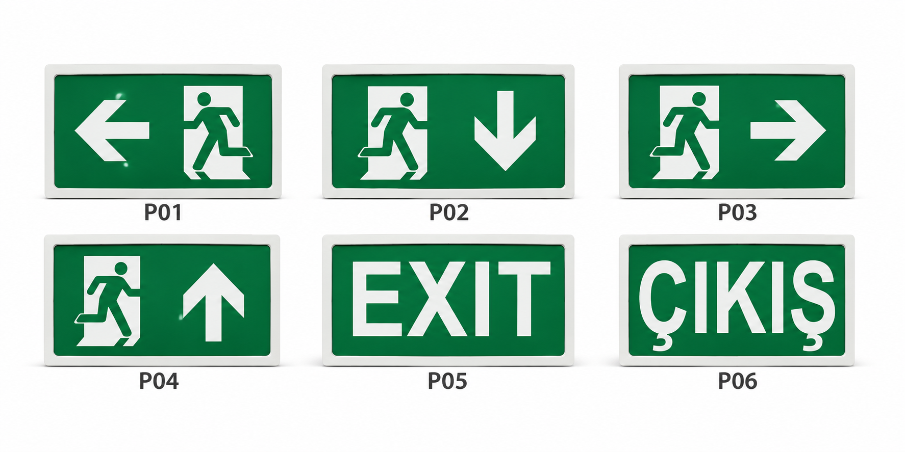 EXIT-T28 Exit Surface Mounted Lighting - Görsel 3
