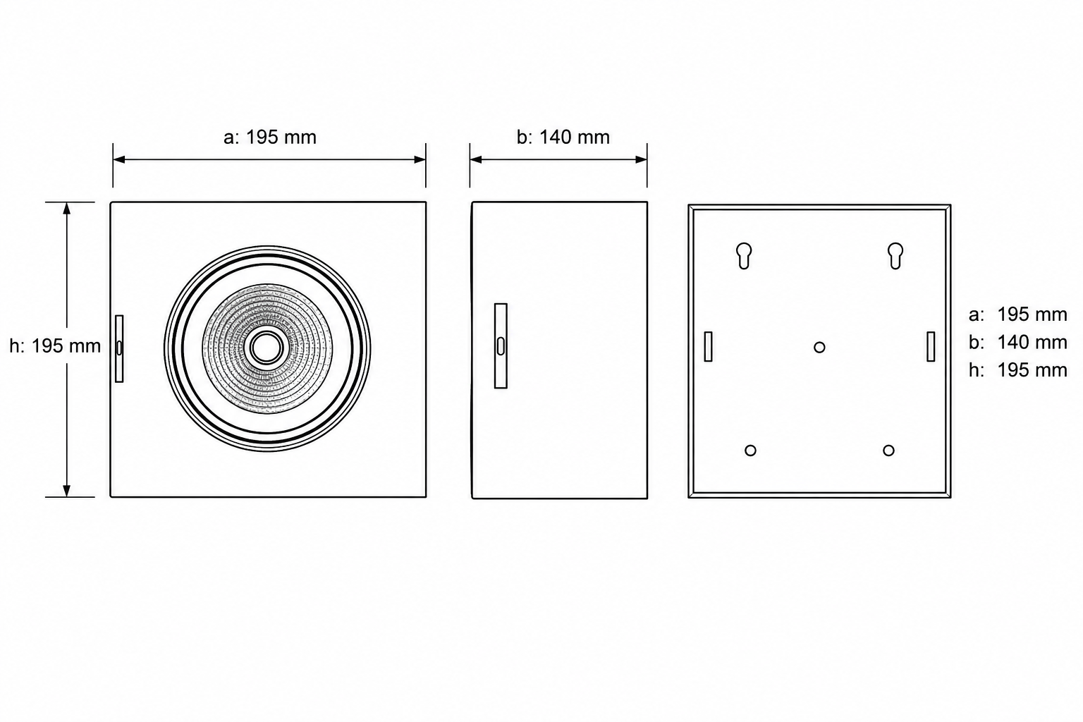 TİRE-T56 Surface Mounted Lighting - Görsel 2