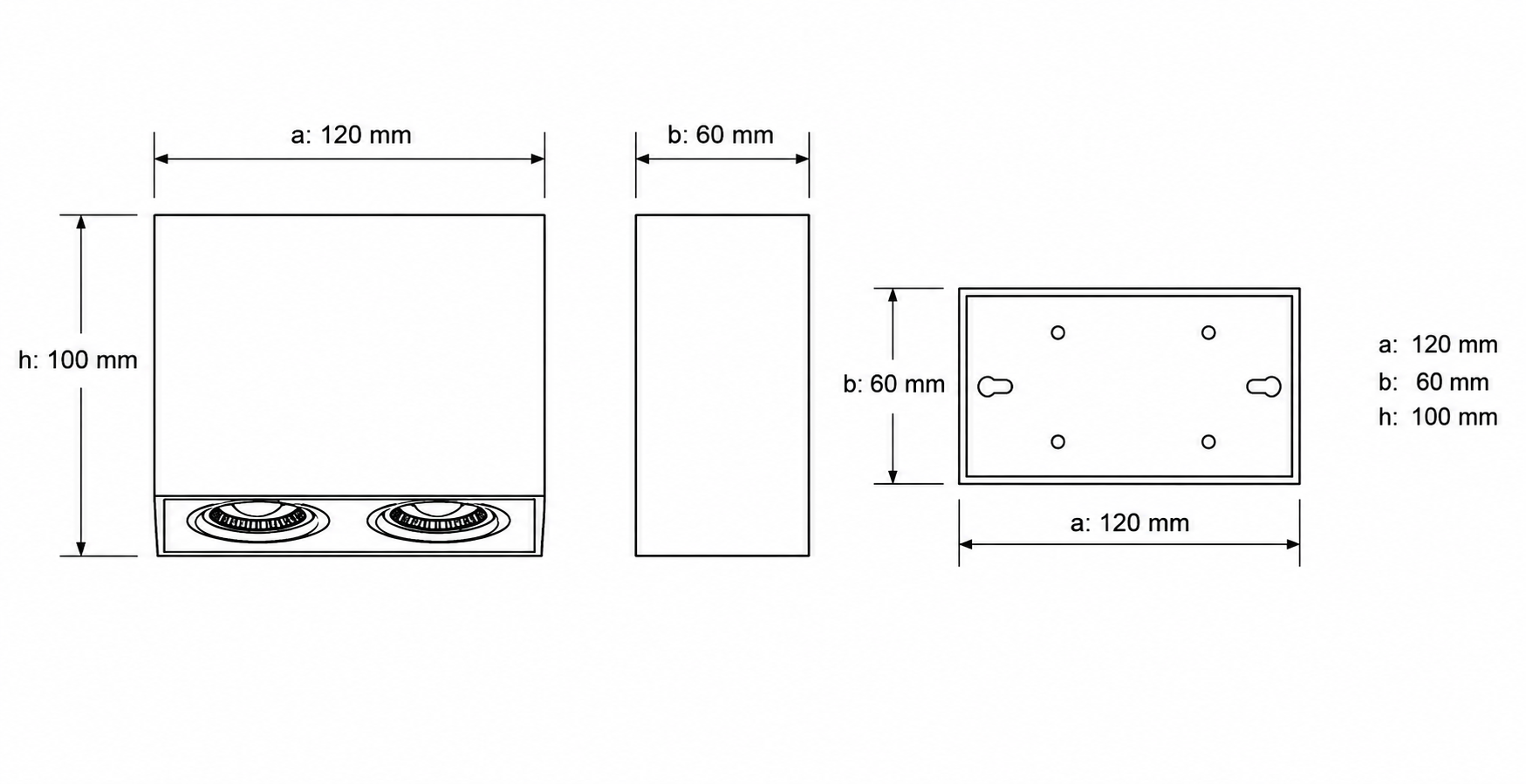 TİRE-T49 Surface Mounted Lighting - Görsel 2