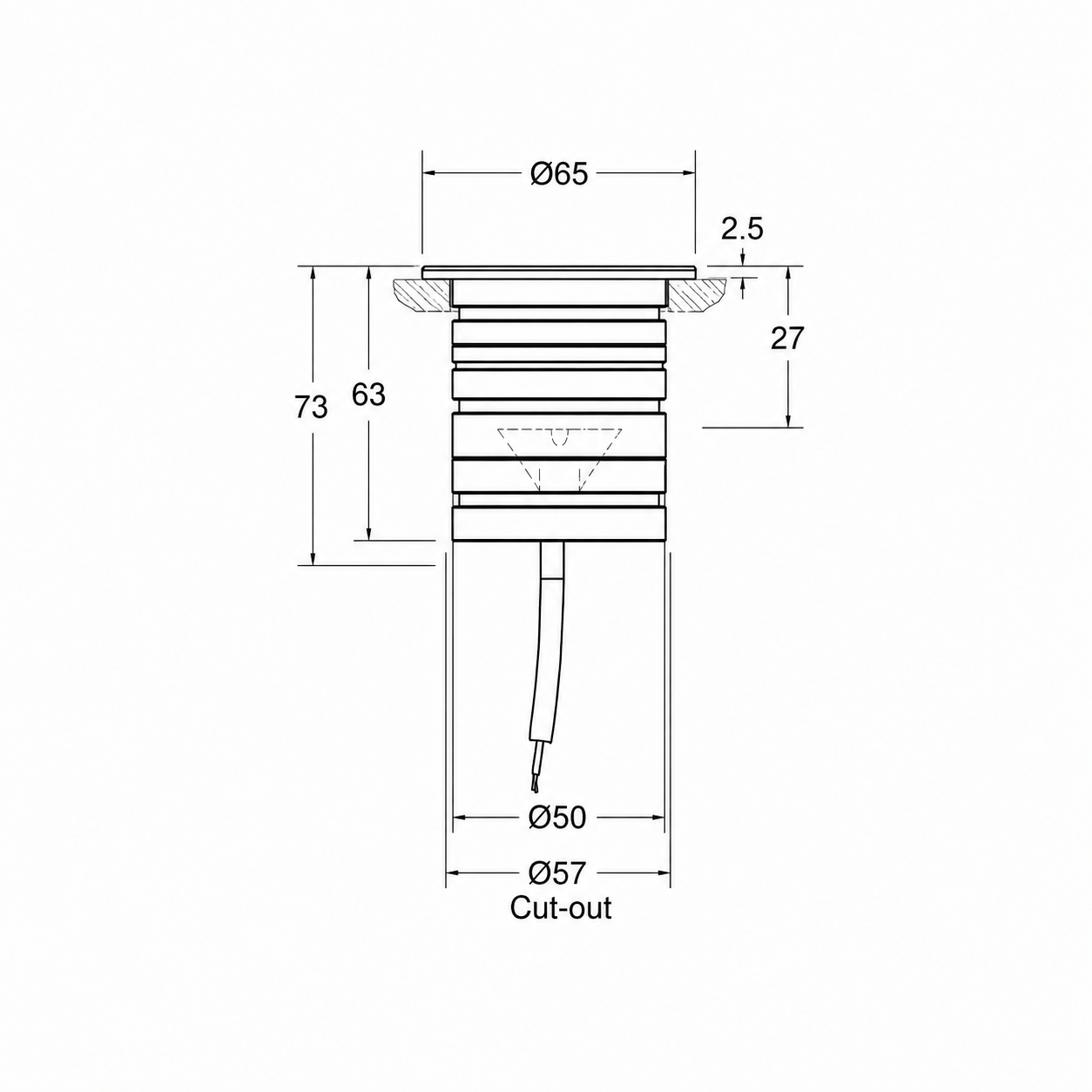 ŞEYDA-T02 Recessed Ground Lighting - Görsel 2