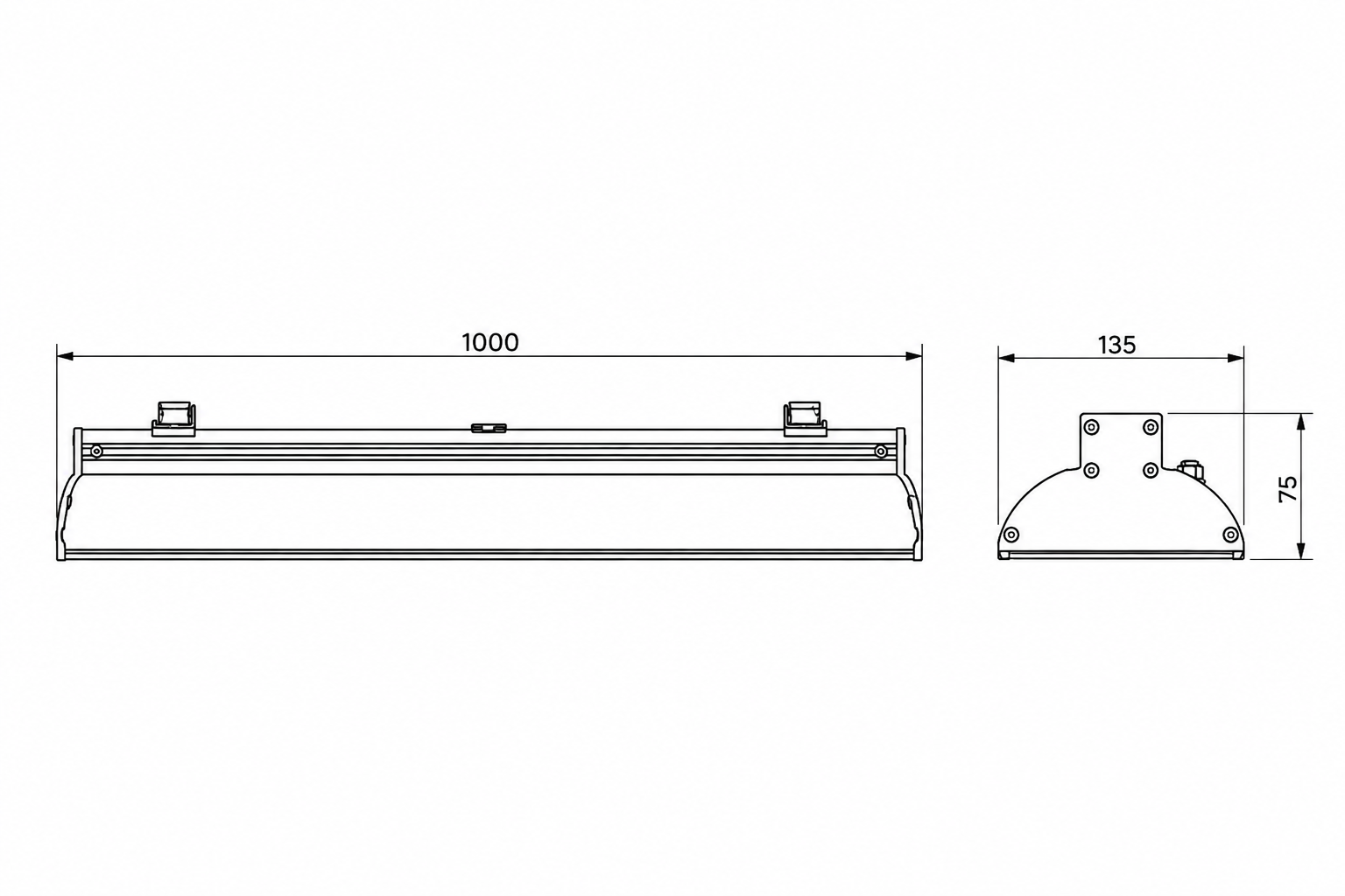 AVORA-T04 Watertight High Ceiling - Görsel 2